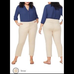 NYDJ Everyday Ankle Trouser Pants with lift-tuck slimming technology